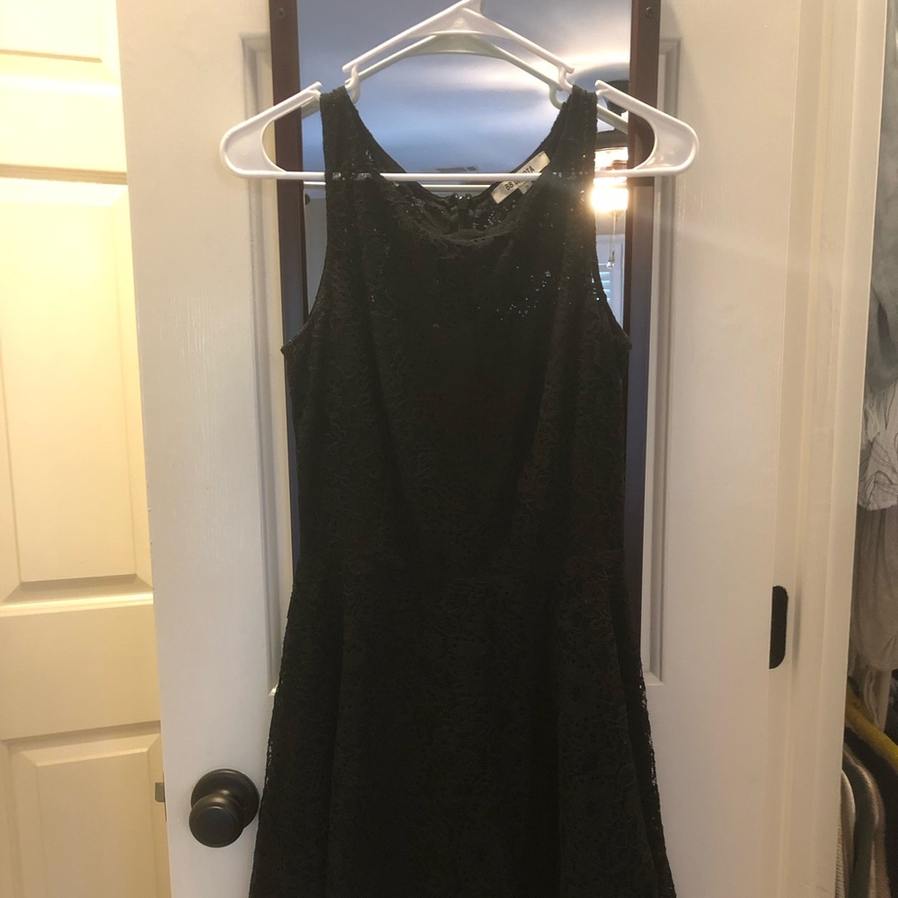 Black lace bb Dakota a line dress